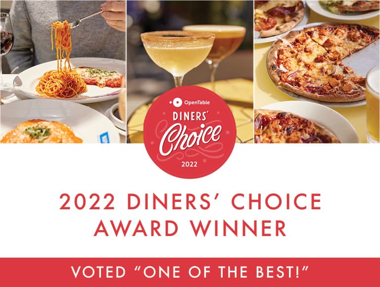 OpenTable 2022 Diners' Choice Awards Winner | Voted "One of the best" | Naples Ristorante e Bar