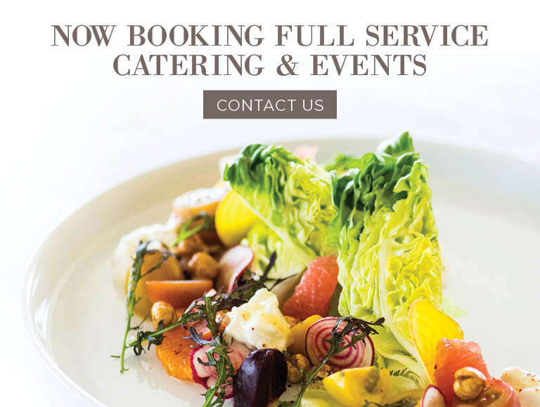 Now Booking Full Service Catering & Events | Patina Catering