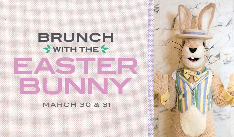 Brunch With the Easter Bunny at Stella 34 | April 8 and April 9