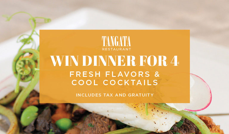 Win Dinner For 4 | Fresh Flavors & Cool Cocktails | Includes Tax and Gratuity