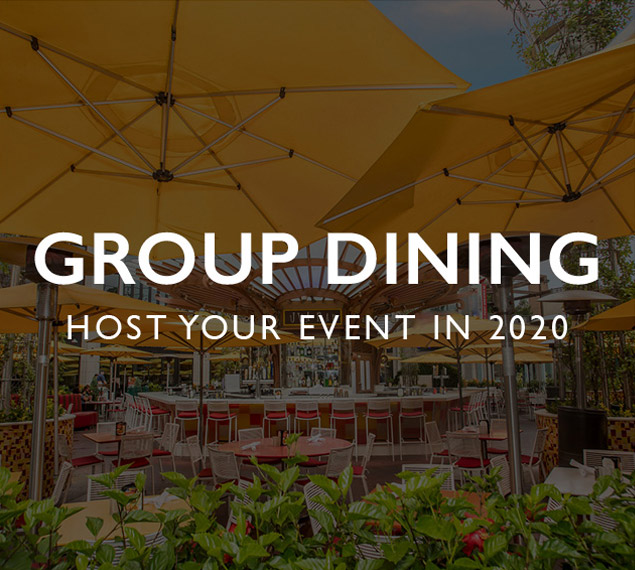 Group Dining | Host your event in 2020