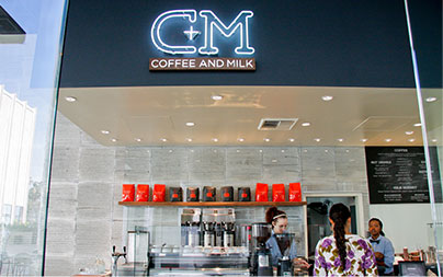 LA Cafe C+M (Coffee and Milk) LACMA